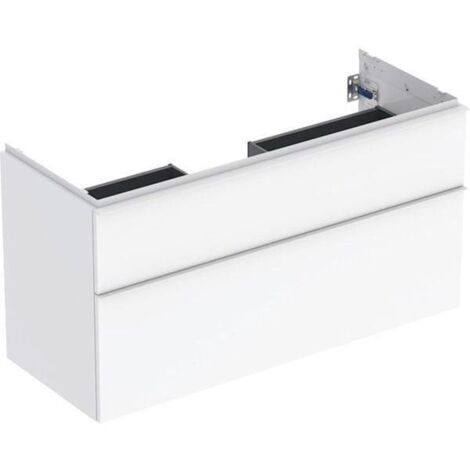 Geberit iCon Unterschrank für Waschtisch, 2 Schubladen,