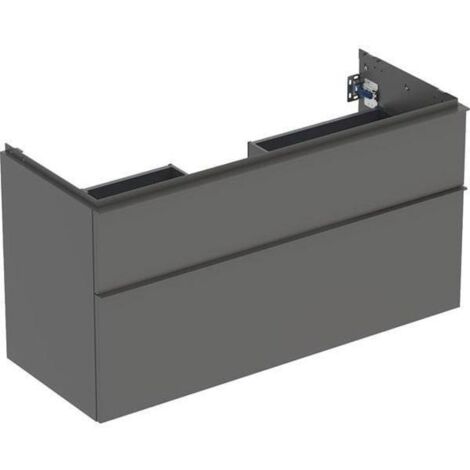 Geberit iCon Unterschrank für Waschtisch, 2 Schubladen,