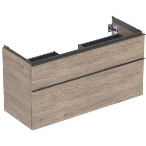 Geberit iCon Unterschrank für Waschtisch, 2 Schubladen,