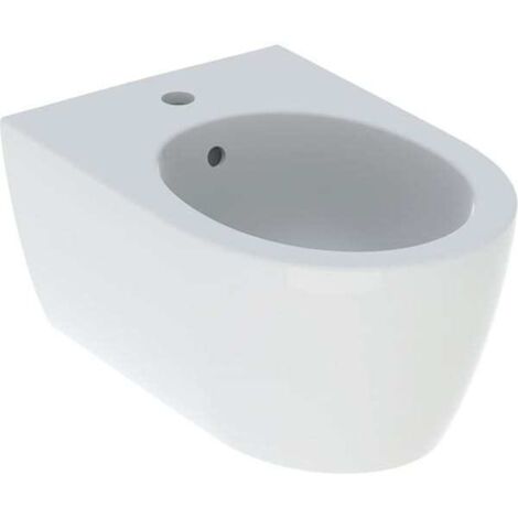 Geberit iCon Wandbidet mit Überlauf, geschlossene Form, weiß,