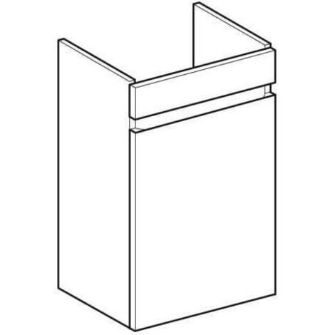 Geberit Renova Plan Unterschrank für Handwaschbecken, 1 Tür,