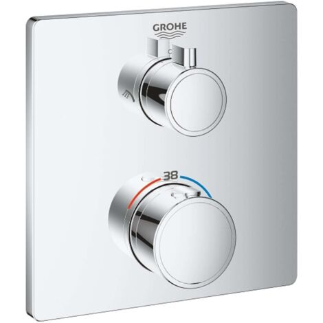 Grohe Grohtherm - Thermostat-Duscharmatur für 2 Verbraucher, verchromt 24079000 (1/5)