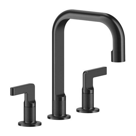 Gessi Inciso- 3-Loch-Waschtischarmatur mit Auslauf H=139 mm x