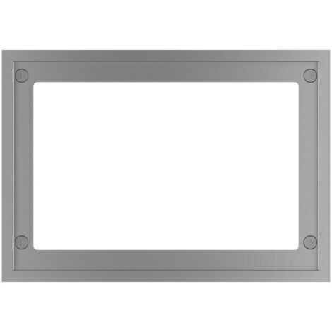 Tece WC-Abdeckrahmen Metall matt, für WC-Einbaurahmen