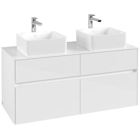 Villeroy & Boch Collaro Waschbeckenunterschrank, 4 Auszüge, für 2 (1/5)