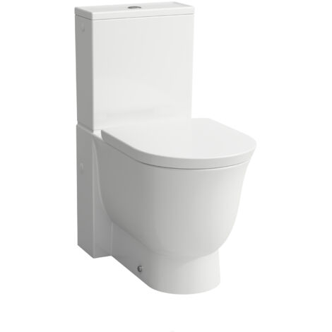 LAUFEN The New Classic Stand-WC Kombination, Tiefspüler,