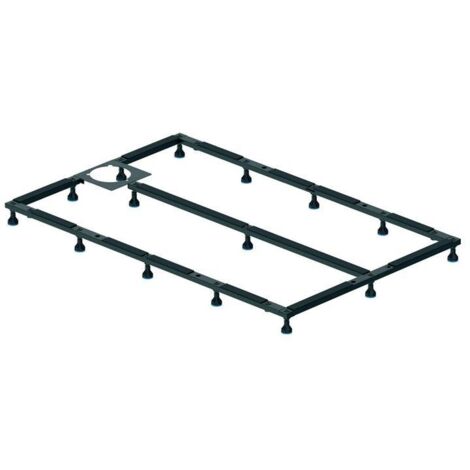 Duravit Fussgestell für Duschwannen 120x100 cm, höhenverstellbar (1/5)