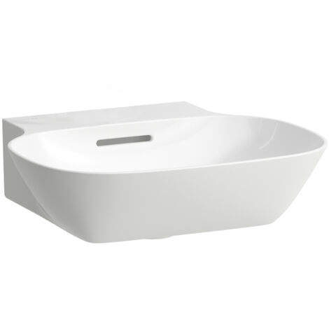 LAUFEN INO Handwaschbecken, ohne Hahnloch, mit Überlauf,