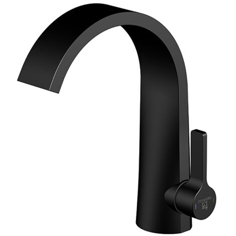 Steinberg Waschtisch-Einhebelmischer ohne Ablaufgarnitur 280 1010 S, matt black