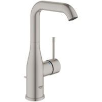 Grohe Essence Einhebel-Waschtischmischer, Größe L, SuperSteel (24174DC1)