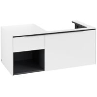 Villeroy & Boch Subway 3.0 Waschbeckenunterschrank, 2 Auszüge,