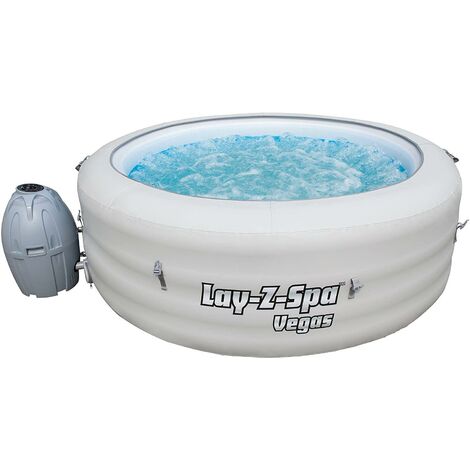 Lay-Z-Spa Vegas Hot Tub, Airjet Inflatable Spa, 4-6 Person