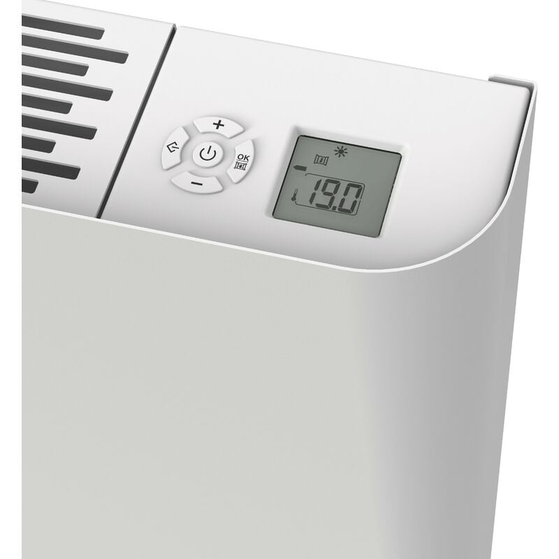 Radiateur à inertie fluide Delonghi blanc 1000W, Chauffage, climatisation  et traitement de l'air