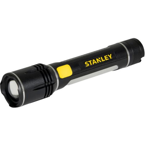 Stanley – Lampe torche led rechargeable aluminium 1000 lumens – Waterproof IP44 – Portée 150 m – Autonomie 4H – 5 modes d'intensité