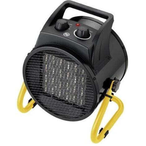 Dx 924301 - Canon à chaleur 3000W- 24x 29 x 20.5 cm - 2.45 Kg - Noir / Jaune (1/2)