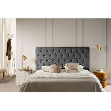 Cabecero Tapizado CAPRI Polipiel 160x120x12 cm - Moonia (1/5)