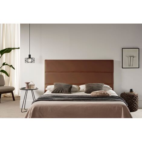 Cabecero Tapizado GENOVA Polipiel 130x120x8 cm - Moonia (1/5)