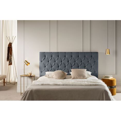 Cabecero Tapizado CAPRI Acualine 160x120x12 cm - Moonia (1/5)
