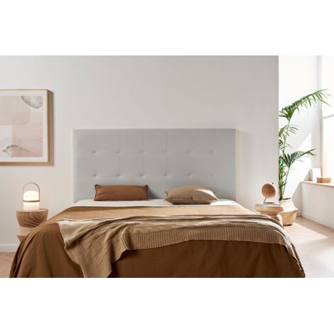 Cabecero Tapizado ATENEA Polipiel 160x120x8 cm - Moonia (1/5)