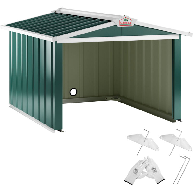 Gardebruk Lawnmower Garage Carport ...