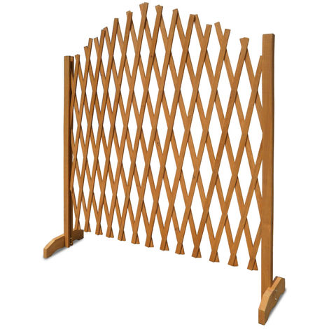 Deuba 2x Expanding Trellis Fence Panels Upto 200x107cm Freestanding ...