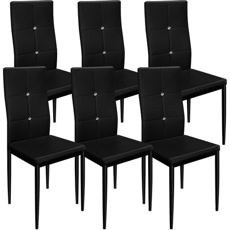 6 Dining Room Chairs Chair High Back, High Back Dining Room Chairs Set Of 6