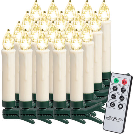 Led candle deals string lights