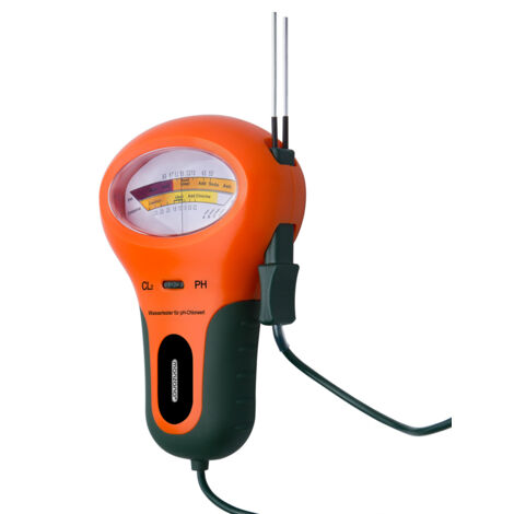 Monzana 2.1 Water Tester pH value Chlorine Testing Device