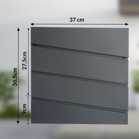 Gisafai 2 Pcs Ailboxes For Outside Wall Ount Large Donation