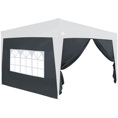 Canopy Gazebo Marquee Tent Outdoor Replacement Exchangeable Side Walls Panels 