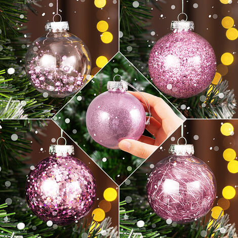 plastic ornaments for christmas tree