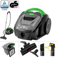 Vacuum Cleaner 900 Watts Bagless Multi-Cyclone Vacuum Cleaner Powerful Volume Container Washable HEPA Filter Compact