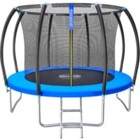 Monzana Trampoline Ø 244/305 cm TÜV Rheinland GS Certificate Set Safety ...