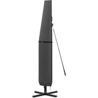KINGSLEEVE® Garden Parasol Cover W/Rod For Up To 350cm Cantilever Parasol Grey