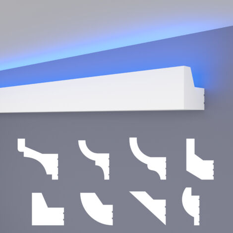éclairage indirect corniche pour led plafond - Cebadecor