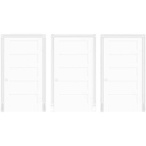 Encadrement de porte Cadre en plastique PU - résistant, stable, léger DK07: Composants, Pièce d'angle D3545