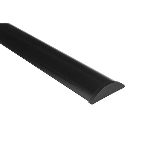 Guide-Câble Sol PVC Noir - 1,5 M - Protège Des Câbles Traînants - Évite Les Trébuchements