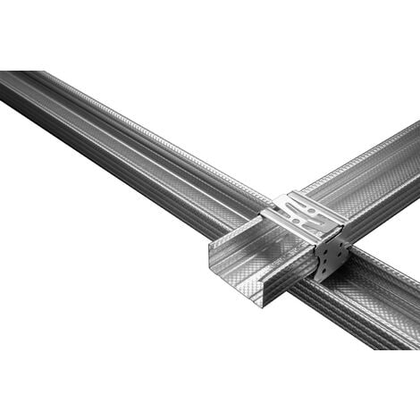 Accessoires de construction à sec CD 60/27mm Suspensions de plafond etc. 10 pièces: Connecteurs rapides croisés - KSV