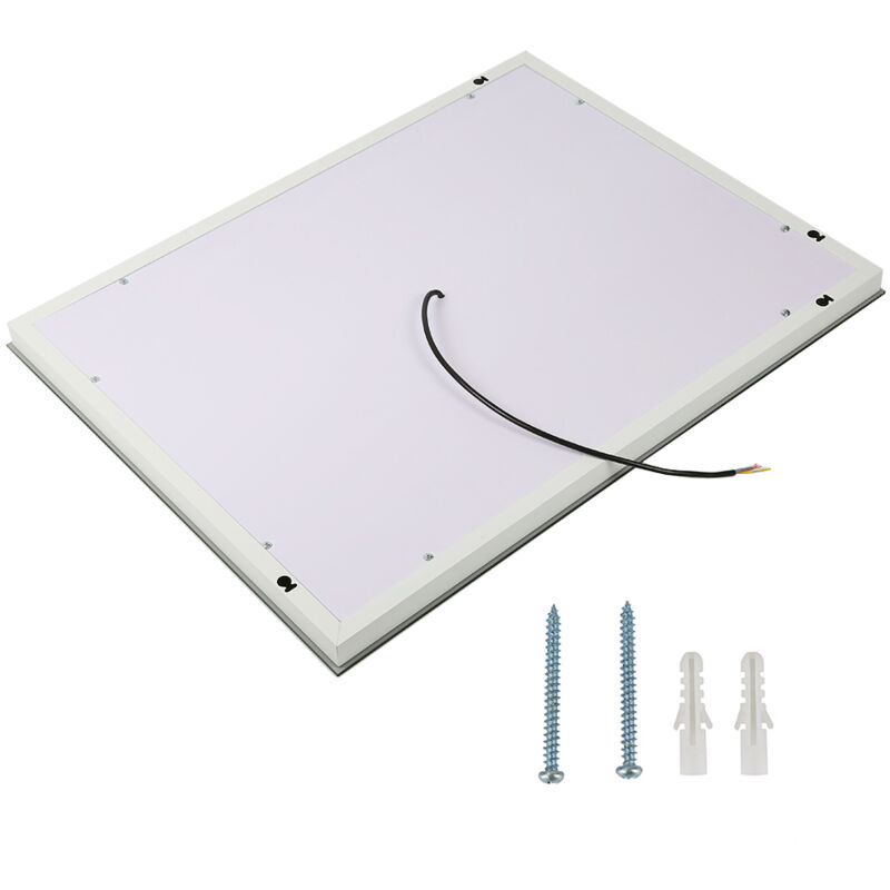Specchio Bagno LED 60x80 Cm Con Interruttore Touch – Luce Bianco Freddo E Angoli Arrotondati - 3