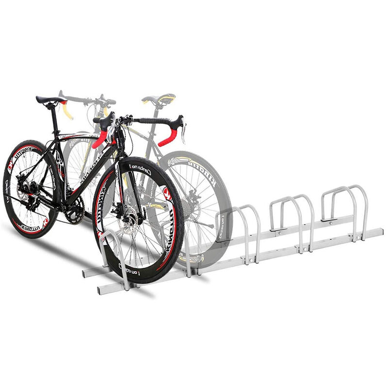 WYCTIN® Portabici multipli - 130 * 33 * 33,7 cm per 3 biciclette