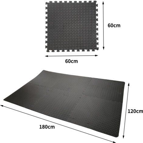 Tappeto Gomma Antiscivolo Proteggi Pavimento A Bolle Nero Rivestimento  Robusto Varie Misure MOD.ZERBINO Bolle PVC - 1 metro x 0,2 metri (campione)