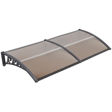 Pensilina 100 × 200 cm (marrone)