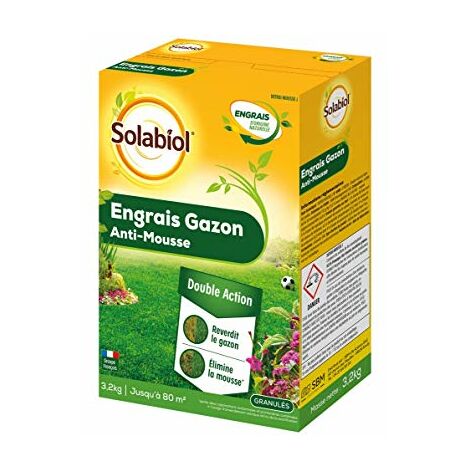 ENGRAIS CALCI GAZON ANTI-MOUSSE SAC DE 25 KG (/40)