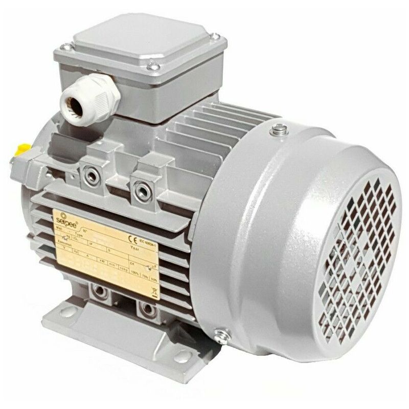 Motore elettrico Trifase 0.37 kW 0.50 HP 1400 giri B3 MEC 71 230 400v