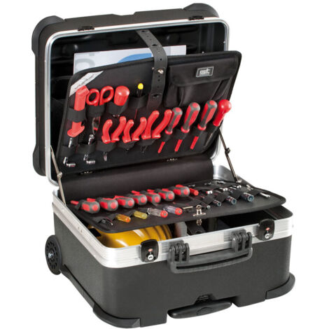 Valigia porta utensili Rock Turtle trolley PEL – Polipropilene ad alto spessore – Angoli rinforzati e chiusure sicure – Tecnologia INTELLIRESPOND – Gt Line (1/7)