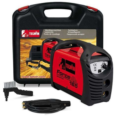 Saldatrice inverter Telwin Force 145 con valigetta 815856