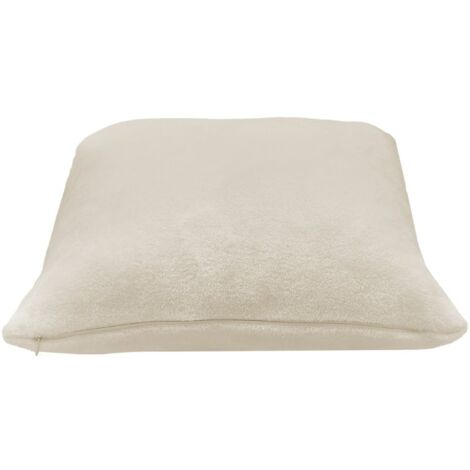 Housse de coussin Uni Blanc