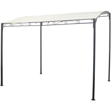 Gazebo pergola in acciaio e poliestere 180 gr