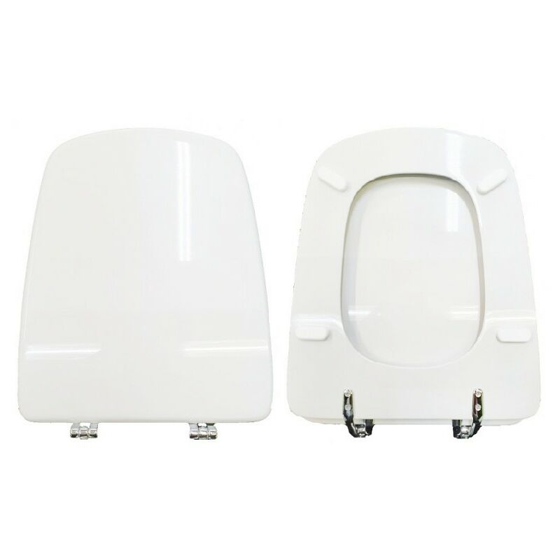 Copriwater SINUA AXA In Poliestere Laccato - Bianco Lucido, Design Moderno Per Bagno - Foto 11