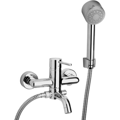 Miscelatore vasca esterno Cox in ottone cromo di Paini (1/2)